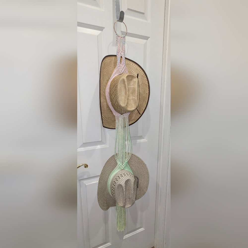 New Custom CW Triple Cowboy Hat Hanger